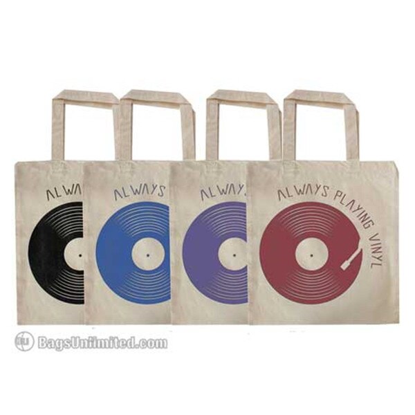 Cotton Tote - Record Design